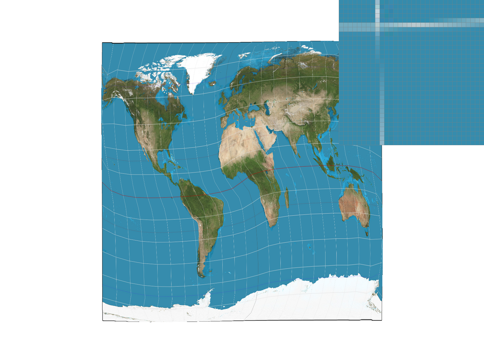 flat earth nearest neighbor sampling