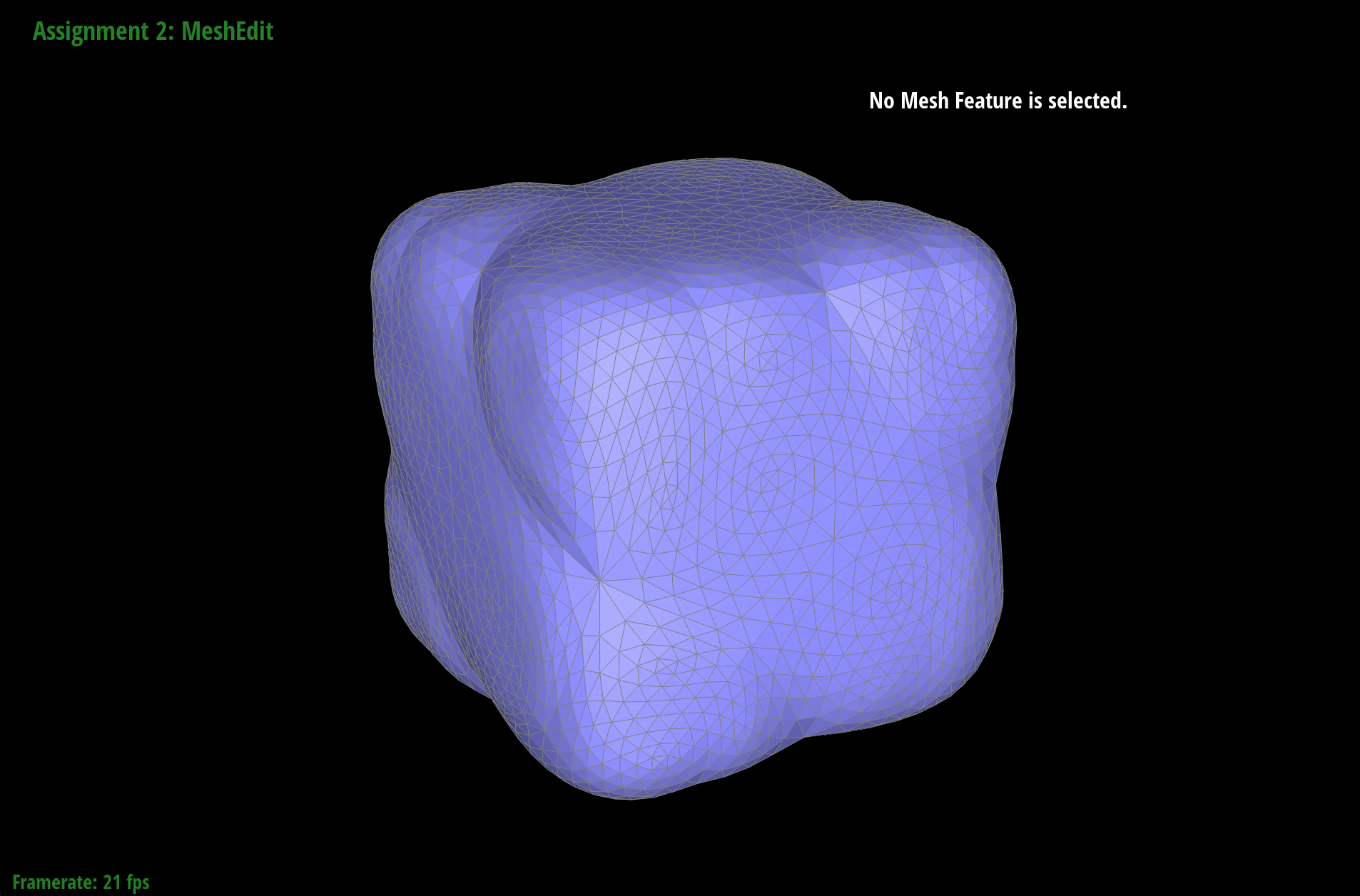 Cube loop subdivision 4