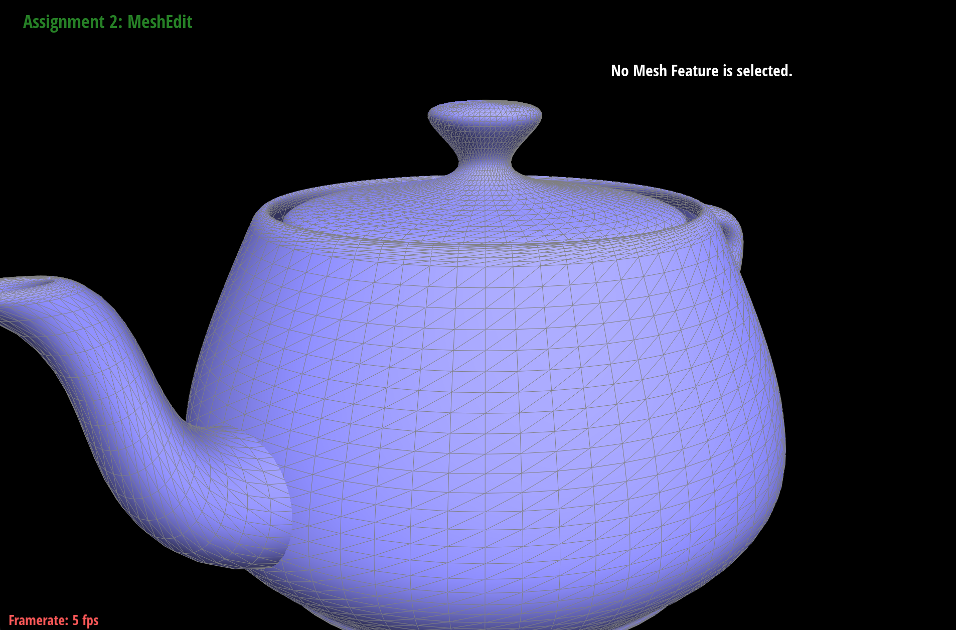 Interpolated phong shading