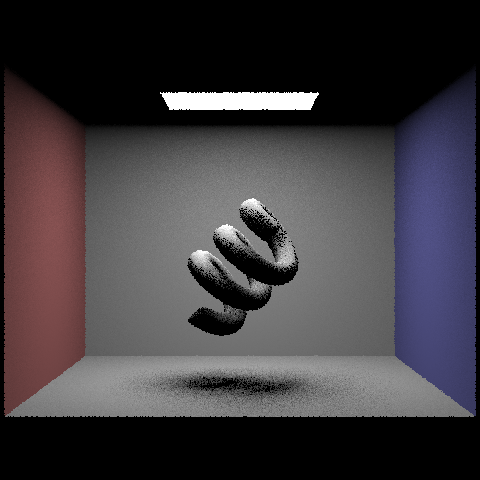 Coil with 16 light samples